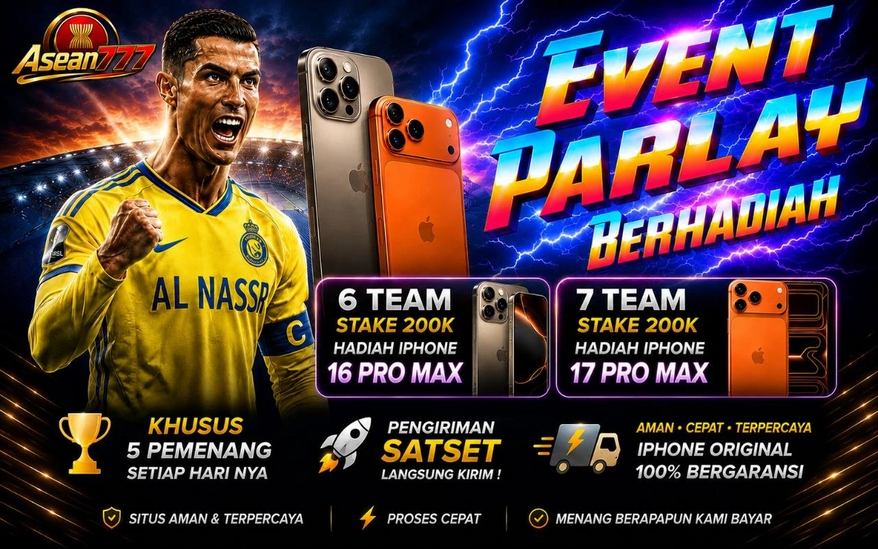 Event Parlay Berhadiah iPhone ASEAN777